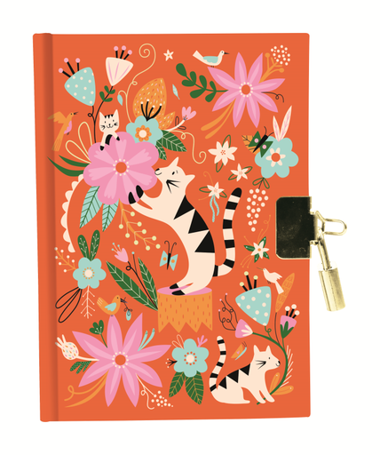 [CO206C] Journal intime, Chats et fleurs