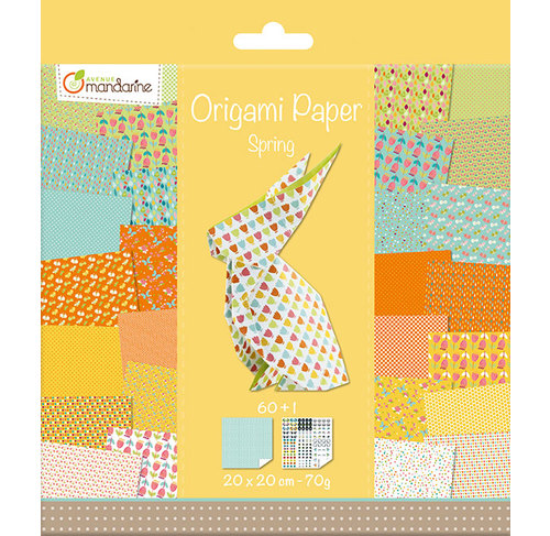 [OR505O] Origami Paper Spring, 20 x 20 cm, 60F, 70g