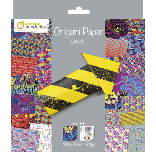 [OR520C] Origami Paper, Street Art