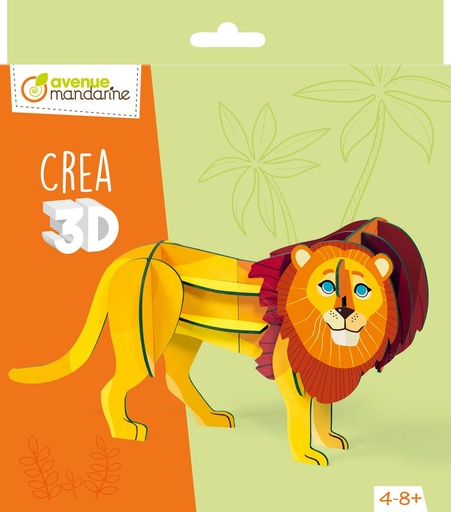 [PU035C] Crea 3D, Lion