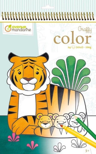 [GY097C] Graffy Color, Maman/Bébé