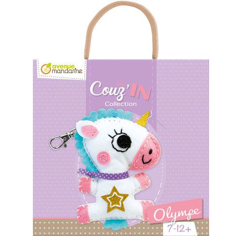 [KC089C] Mini Couz'In, Olympe la licorne