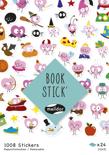 [AE199C] Book Stick A5  Love