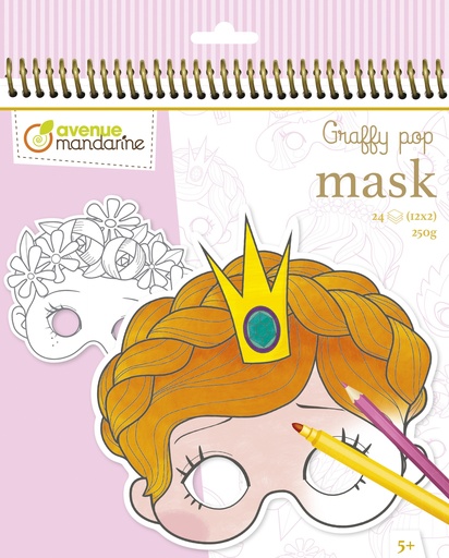 [GY021O] Graffy Pop Mask, Fille