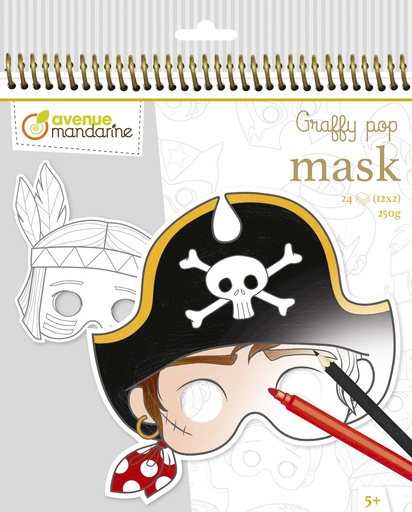 [GY022O] Graffy Pop Mask, Garçon