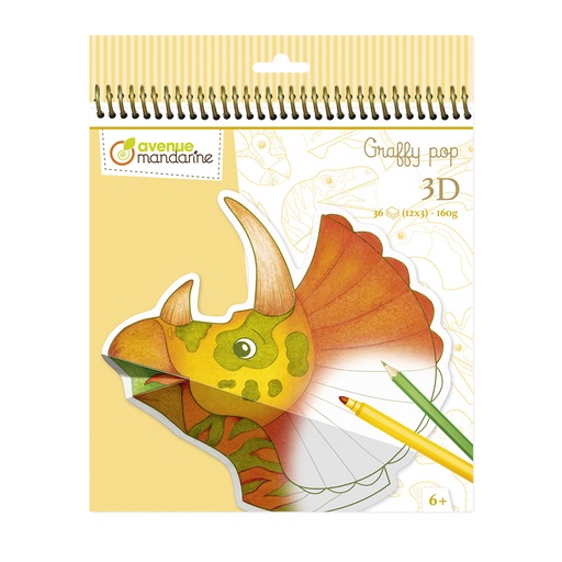 [GY159C] Graffy 3D, Dinosaures