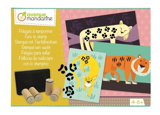 [KC077C] Creatieve box, Stempel een vacht