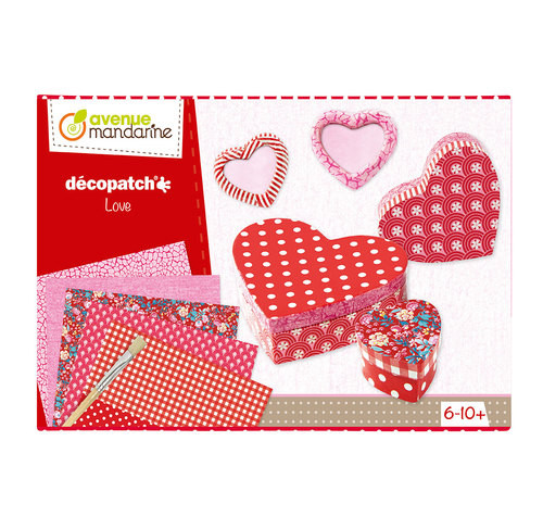 [42718O] Boîte créative, Décopatch, Love