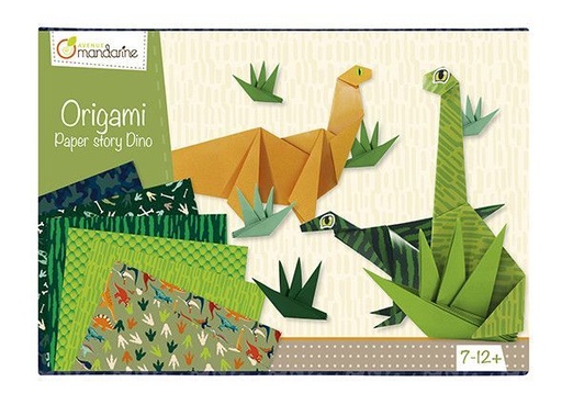 [KC040C] Boîte créative, Origami dino