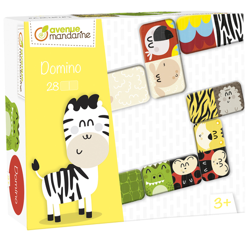 [42764O] Domino, Animaux et textures