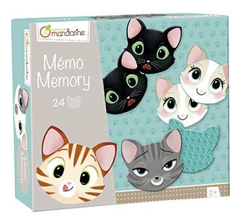 [JE505O] Mémory, Chats et expressions