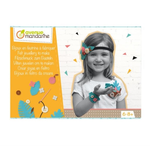 [KC083C] * Creatieve box, Juwelen in vilt