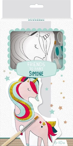 [PP035C] Friends to Paint, Simone la Licorne