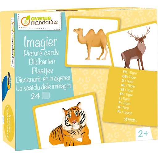 [JE528C] Imagier, Animaux sauvages