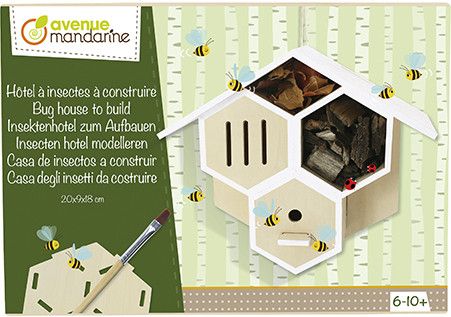 [CO173C] Boîte créative, Hôtel à insectes à construire