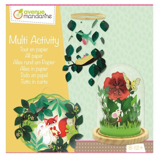 [KC084C] Coffret créatif, Multi Activity, Tout en papier
