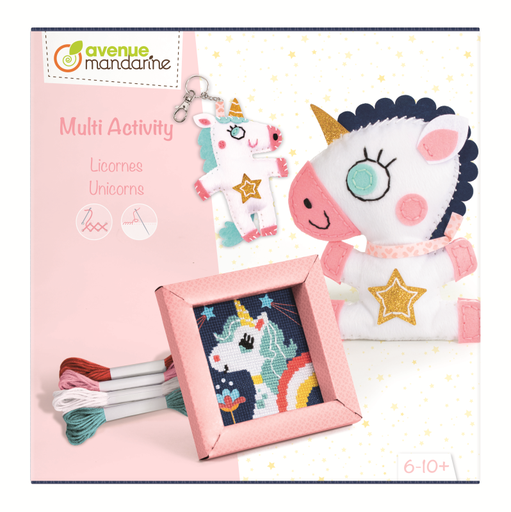 [KC113C] Coffret créatif, Multi Activity, Licornes