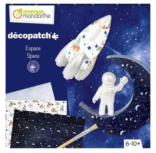 [KC144C] Coffret créatif, Décopatch, Espace
