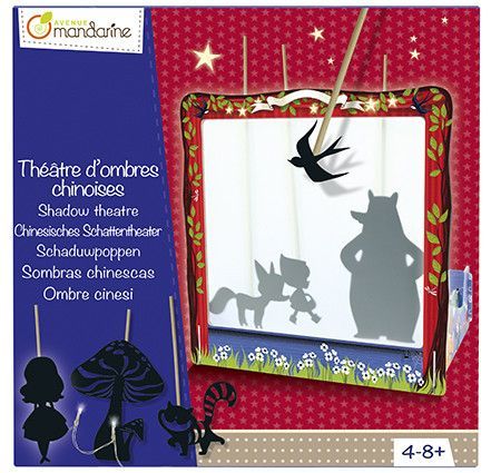 [KC036C] Coffret créatif, Théâtre d'ombres chinoises