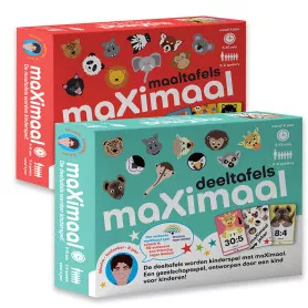 [MAXIM005] maXimaal Display 6 x Maaltafels + 6x Deeltafels