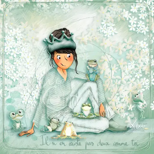 [CS 1189] CS 1189 - Carte Mon Amie Luce "Il n'en existe pas deux comme toi"