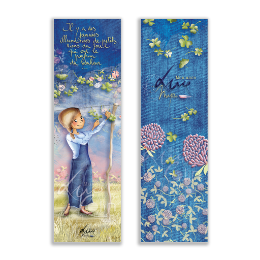 [MP 020] MP 020 - Marque page Mon Amie Luce "Il y a des journées illuminées..."