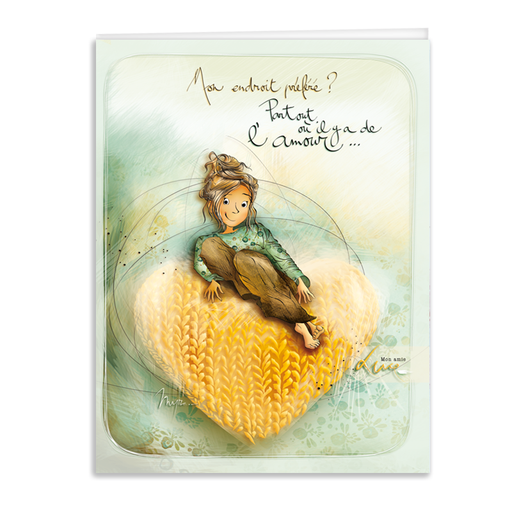 [CAR 900] CAR 900 - Carnet A5  Mon Amie Luce "mon endroit préféré" 112 pages